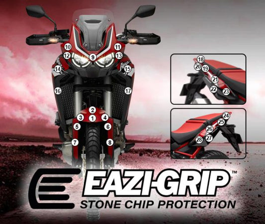 Pellicola adesiva moto AFRICAN TWIN 2020- Opaco