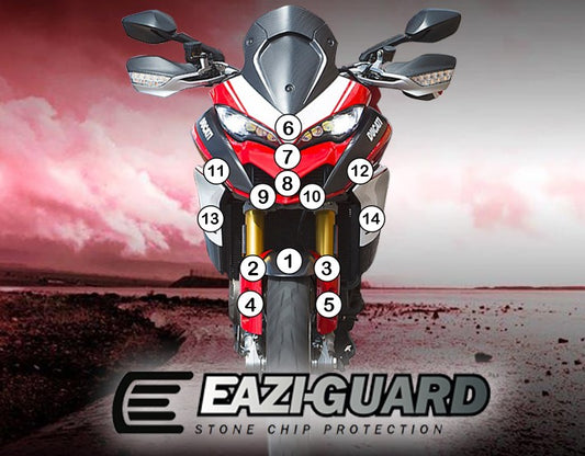 Pellicola adesiva per moto honda cbr600rr 2013-2017 Opaco