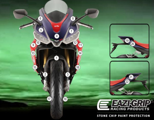 Pellicola adesiva moto RS 660 2021- Opaco