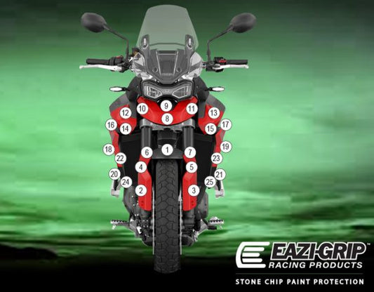 Pellicola adesiva moto TIGER 850 SPORT 2021- Opaco