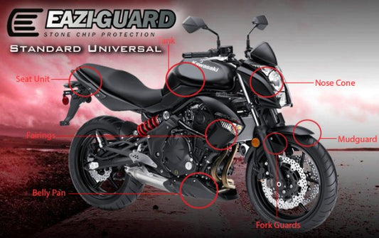 Pellicola adesiva per moto pellicola protettiva universale Lucido