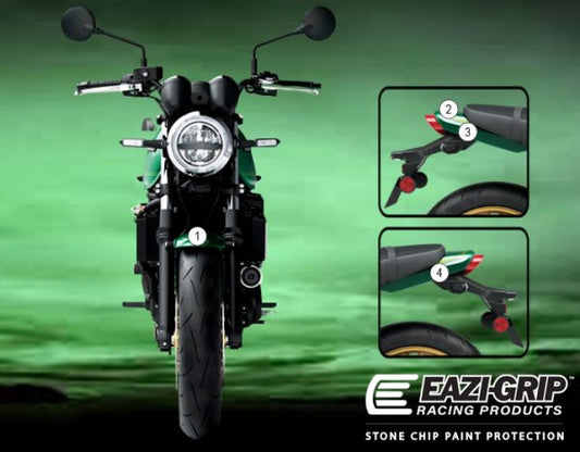 Pellicola adesiva moto Z650RS 2021- Opaco