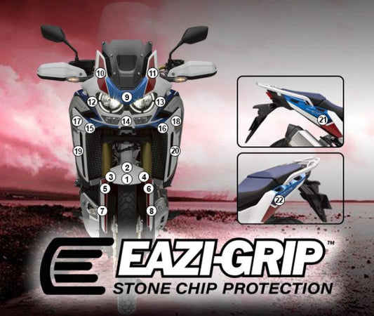 Pellicola adesiva per moto AFRICA TWIN ADVENTURE SPORTS 2020- Opaco