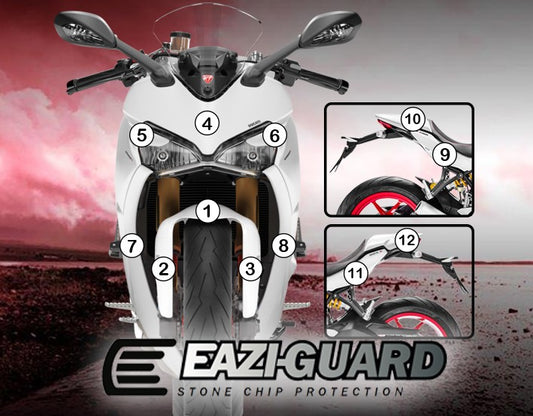 Pellicola protettiva ducati multistrada 950 2017-2020 Opaco