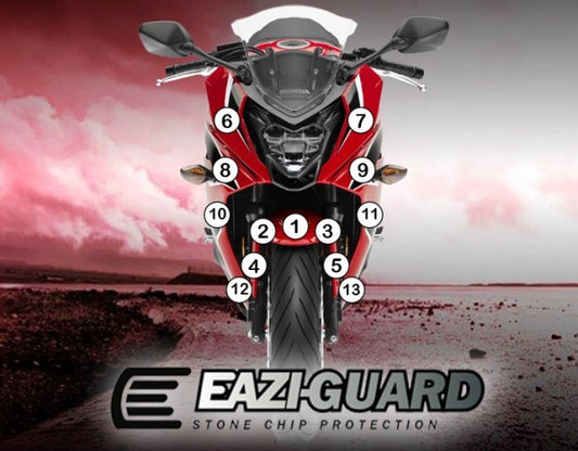 Pellicola protettiva honda vfr800 2014-2017 Lucido