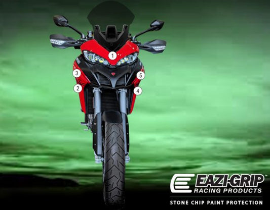 Pellicola adesiva per Multistrada V2 2021 Opaco