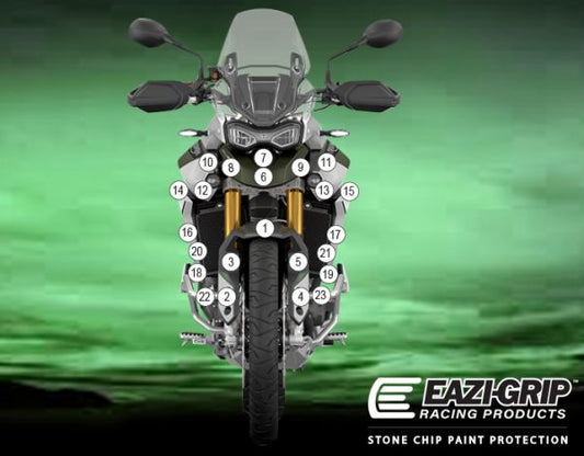 Pellicola adesiva Tiger 900 rally 2020 Opaco