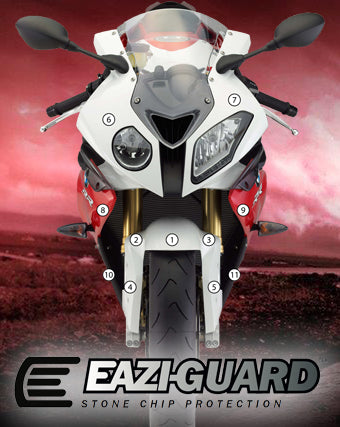 Pellicola adesiva moto BMW s1000rr 2009-2014 Opaco