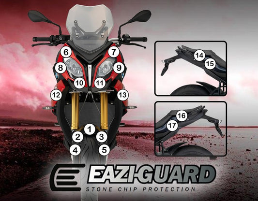 Pellicola adesiva moto BMW s1000xr 2015-2018 Opaco