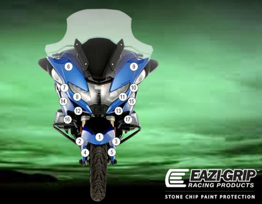 Pellicola moto R1250RT 2021- Opaco