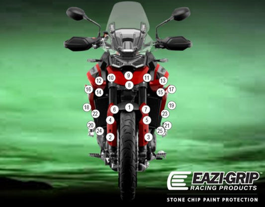 Pellicola moto TIGER 900 | GT 2020- Opaco