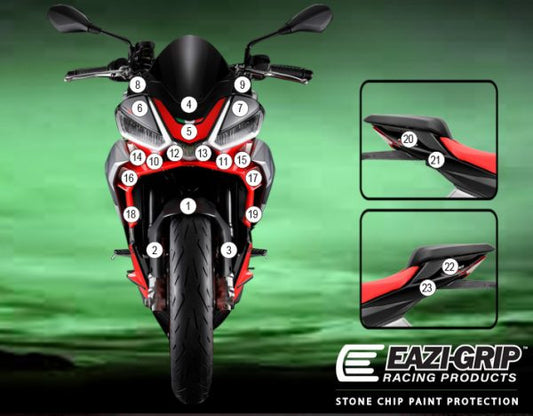 Pellicola moto Tuono 660 2021- Opaco
