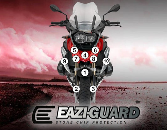 Pellicola moto BMW r1200gs 2014-2016 Opaco