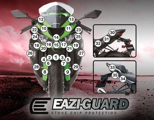 Pellicola moto ktm 125 duke 2011-2016 Opaco