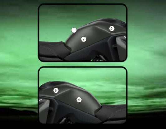 Pellicola protettiva serbatoio per Yamaha TRACER 7 2021-2022 Opaco