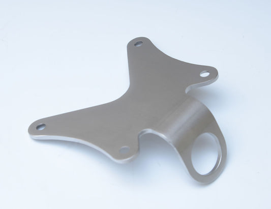 piastra per aggancio cinghie - singola, centrale - Yamaha YZF-R25 '14-'18 /R3 '15-'18 (solo con portatarga R&G) - inox