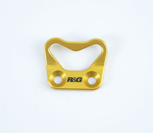 piastra per aggancio cinghie - singola, Ducati 899/959/1199/1299 Panigale - oro