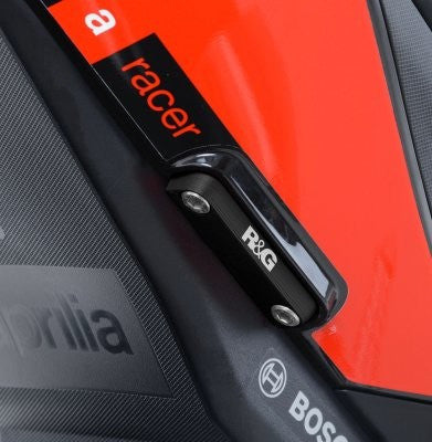 Placchette copri fori poggiapiedi posteriori (paio), Aprilia V4 Tuono 1100 '11- / RSV4 '09- / RSV4 1100 Factory '19- / RS660 '21- / 660 Tuono '21-
