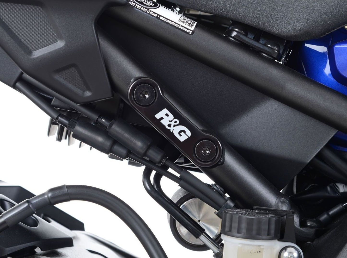 Placchette copri fori poggiapiedi posteriori (paio), Yamaha MT-10