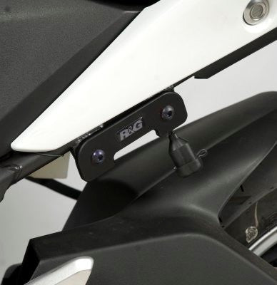 Placchette copri fori poggiapiedi posteriori (pezzo singolo lato sx), Honda CBR250 R '11- / WK SP50/125/250