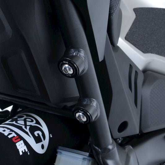 Placchette copri fori poggiapiedi posteriori (sing), Honda CB1000R '21- / CB125R '18- / CB300R '18- / CB650R '19- / CBR650R '19- / Kymco VSR125i '19- / Ducati MTS V4 (S) [LHS] '21-