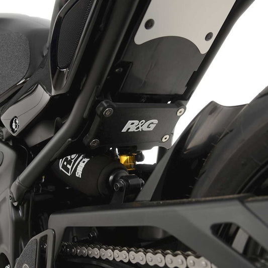 Placchette copri fori poggiapiedi posteriori (sing., centrale), Yamaha XSR900 '22-