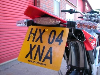 Portatarga, Aprilia SXV 450/550