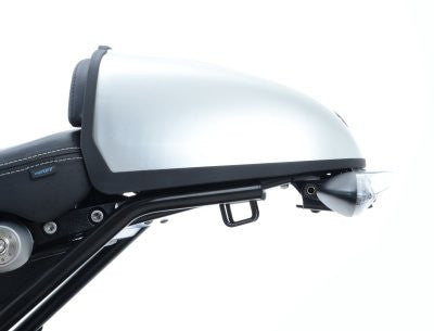 Portatarga, BMW R Nine T (forcellone montato, uso con sellino posteriore e controtelaio)