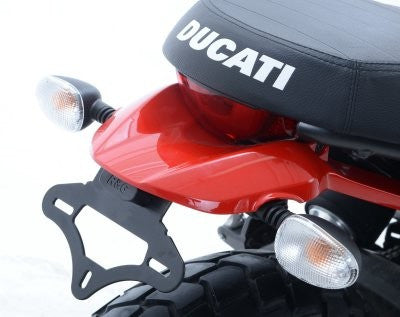 Portatarga, Ducati Scrambler mod.Icon, Street Classic, Urban Enduro (solo per targhe 130mm di altezza)