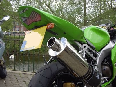 Portatarga, Kawasaki ZX6 '03-'04 / Z1000 fino a '06 / Z750 fino a '06