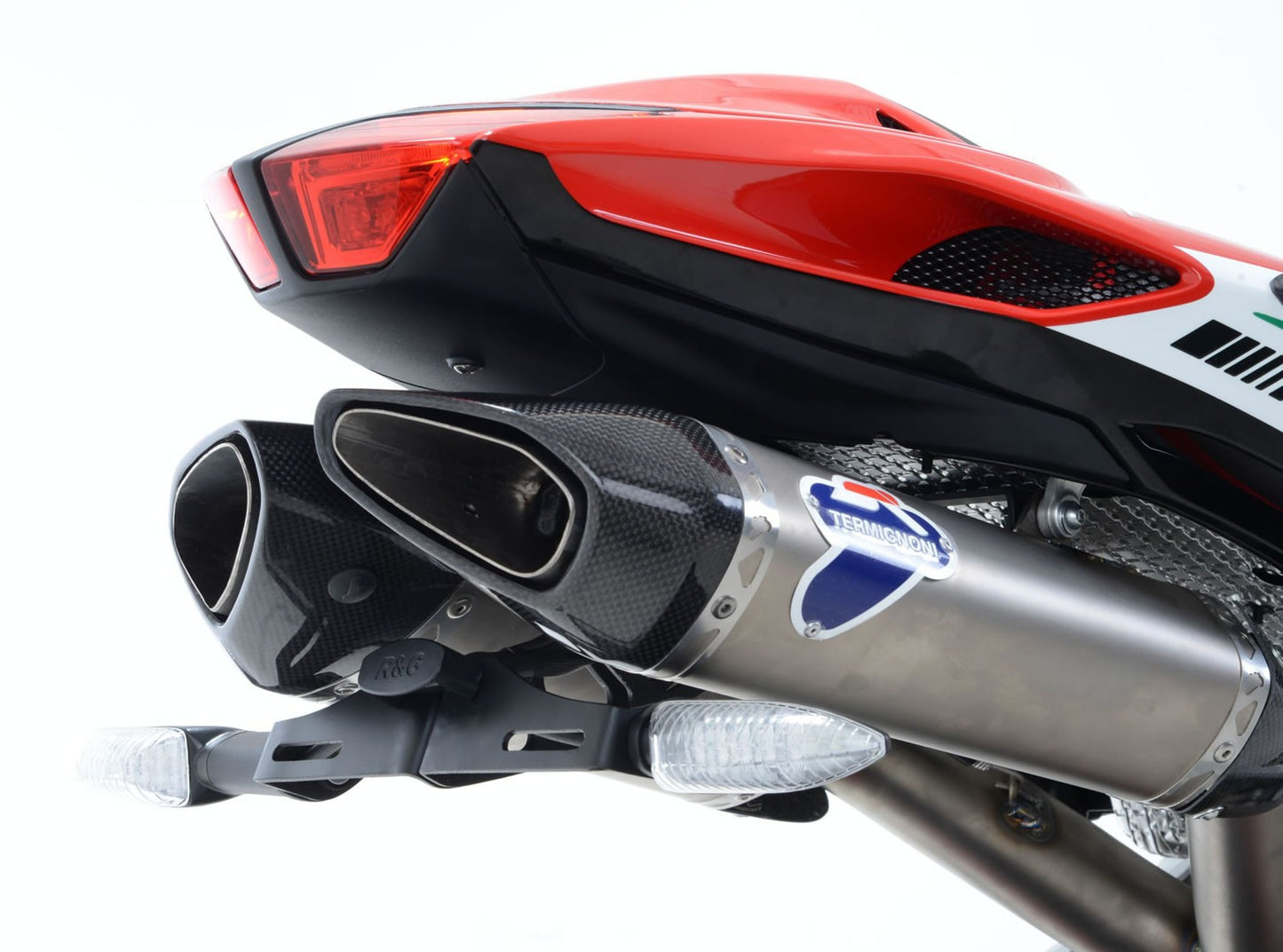 Portatarga, MV Agusta F4 1000R '10- / F4RR / F4RC (solo con silenziatore Termignoni Racing)