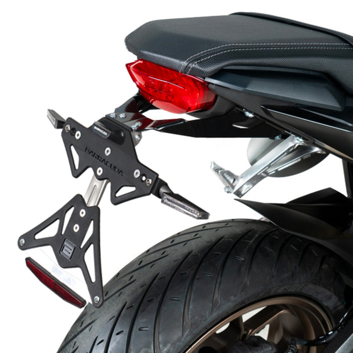 KIT PORTATARGA 2019-20 INDICATORI UNIVERSALI - barracuda Motorbike Honda CB 650R CB 650R 2019\ 23