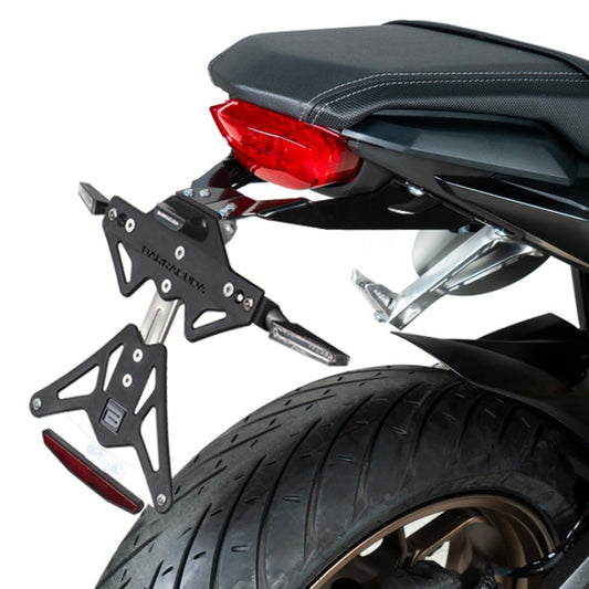 KIT PORTATARGA 2019-20 INDICATORI UNIVERSALI - barracuda Motorbike Honda CB 650R CB 650R 2019\ 23