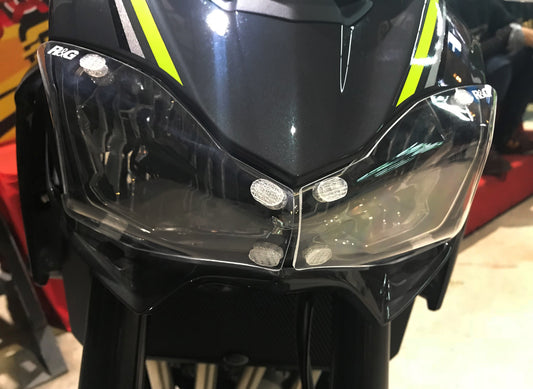 protezione fanale anteriore, Kawasaki Z900 '17-'19