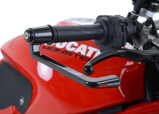 Protezione leva freno in carbonio - Ducati Monster 1200R / 1200 S '17- / Streetfighter V2 '22- / Supersport S '17- / KTM 690 SMC-R '19-