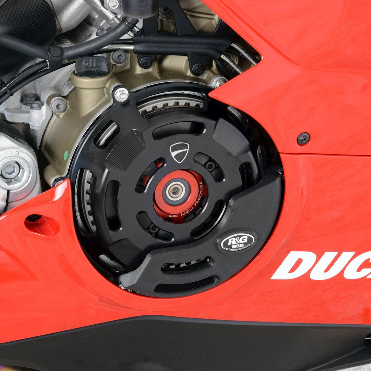 Protezione motore solo DX - Ducati Panigale V4R '19- (frizione asciutta)