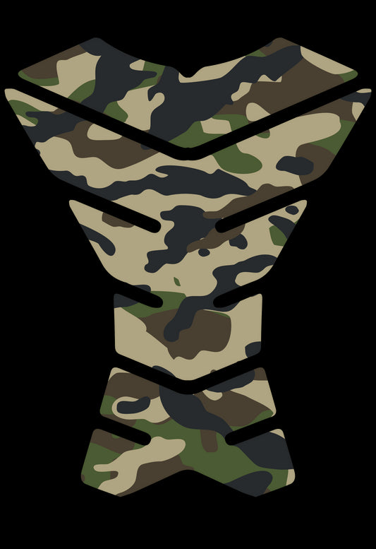 Protezione serbatoio resinata, tipo A - camuflage