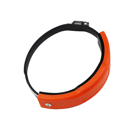 PROTEZIONE SILENZIATORE 5" (12,7cm), SILENZIATORI 102-127mm colore Arancio