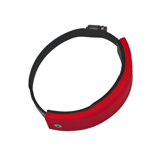 PROTEZIONE SILENZIATORE 5" (12,7cm), SILENZIATORI 102-127mm colore Rosso
