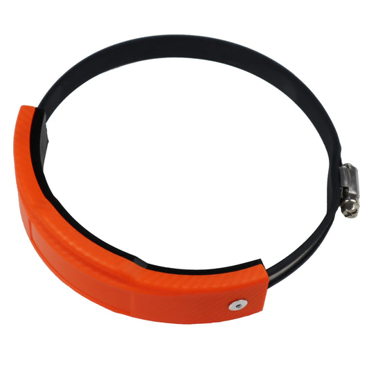 PROTEZIONE SILENZIATORE 6" (15cm), SILENZIATORI 127-152mm colore Arancio