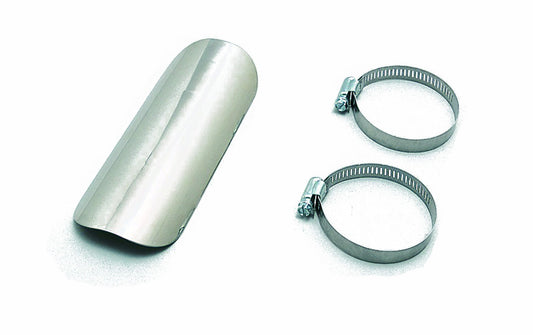 Protezione scarico acciaio inox - diam.40-55mm (piena)