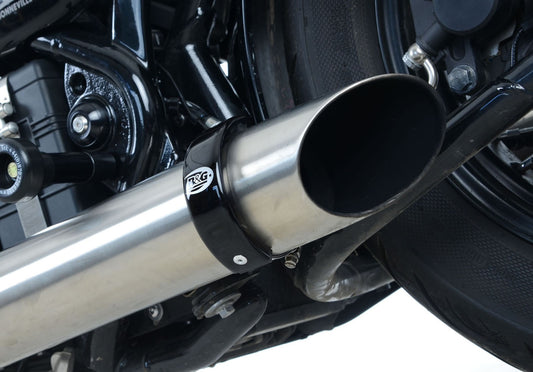 Protezione silenziatore tipo Arrow 125cc / Scorpion RP-1 GP / Leo Vince Corsa / Kawasaki VN900 / Triumph Bonneville Bobber '17-