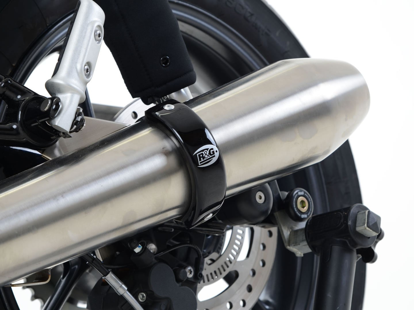 Protezione silenziatore Triumph Street Twin 900 / Street Cup '17- SC Project silenziatore conico