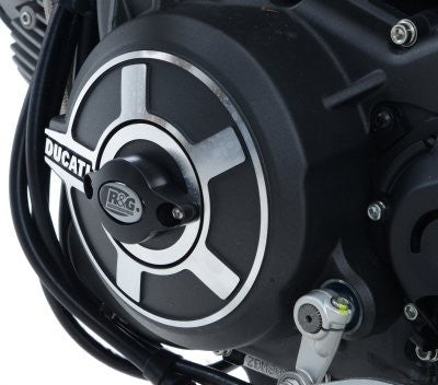 Prot.motore SX, Ducati Scrambler 800 Classic, Street Classic, Urban Enduro, Flat track Pro, Sixty2, Desert Sled /Scrambler 1100 - colore alluminio