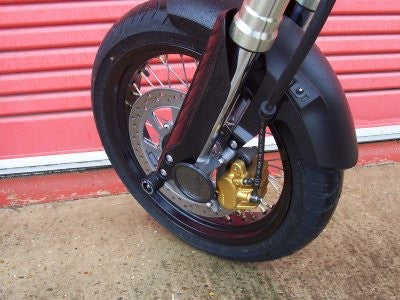 protezioni perno forcella anteriore, Honda FMX650