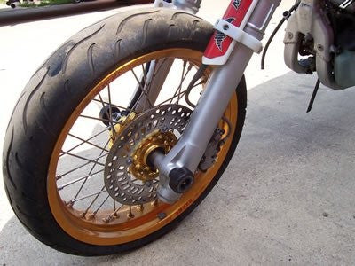 protezioni perno forcella anteriore, Honda XR 650R