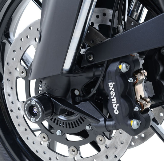 protezioni perno forcella anteriore, KTM 1050/1190 Adventure / 1290 Superadventure / 1290 Super Duke / Super Duke R/GT - colore arancio