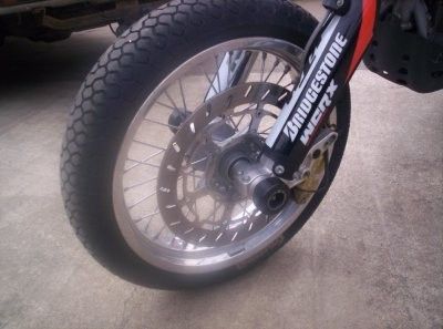 protezioni perno forcella anteriore, KTM LC4 (fino a '03)