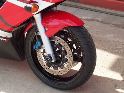 protezioni perno forcella anteriore, Yamaha YZF R6 '99-'02