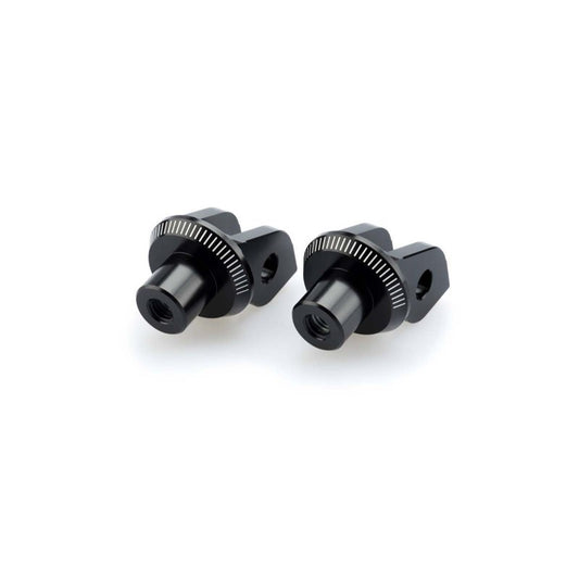 PUIG ADATTATORI POGG. FISSI CONDUCENTE APRILIA RSV4/FACTORY 09-14 NERO